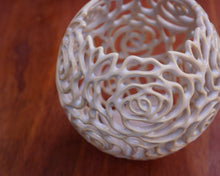 Load image into Gallery viewer, 006 Rose Luminary in Pink Frost -Large