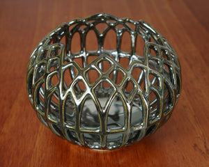 010 Gothic Window Luminary in Pewter
