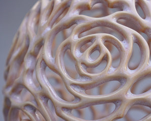 006 Rose Luminary in Pink Frost -Large