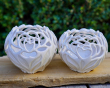 Load image into Gallery viewer, 002 Peony Luminary in Translucent White
