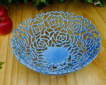 Load image into Gallery viewer, Rose Bowl in Blue