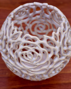 006 Rose Luminary in Pink Frost -Large