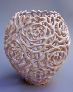 006 Rose Luminary in Pink Frost -Large