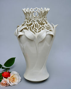 010 Iris Centerpiece Vase