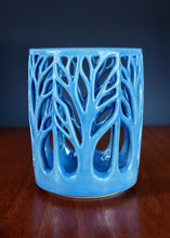 Load image into Gallery viewer, 002 Woodland Luminary in Blue 1