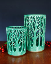 Load image into Gallery viewer, 002 Woodland Luminary in Green - Large