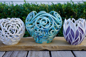 001 Rose Luminary in Pure White